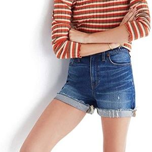 Madewell High-Rise Denim Shorts